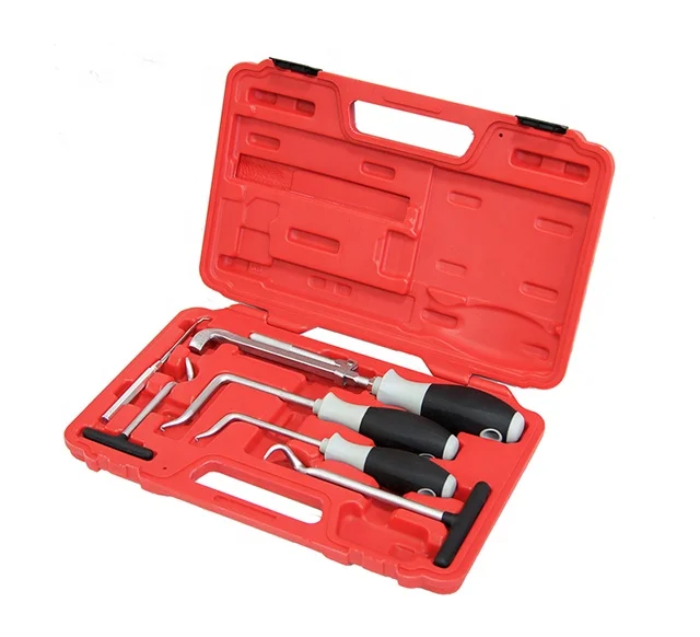 8-Piece Automotive Hook & Pick Tool Set – Alloy Steel, For Hose, Seal & Trim Removal