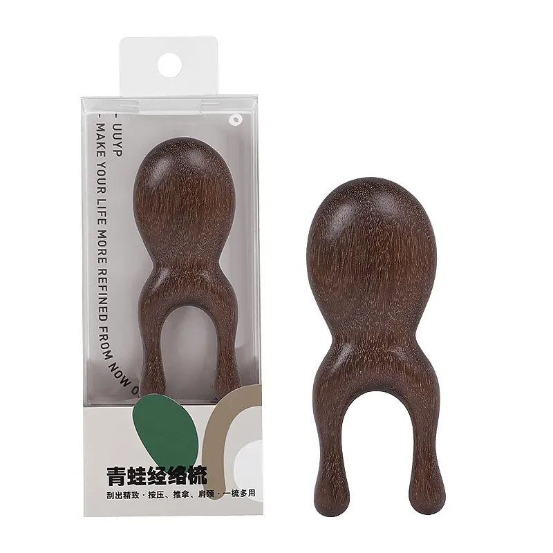 L-B0105 Sandalwood Wood Gu Sha Face Massage Comb for Nose Eye Face H37856f517bf34a2696edaff8e627aa68n
