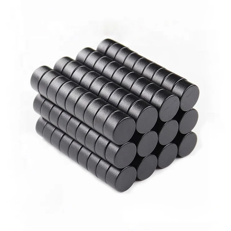 Waterproof Black Rubber Coated N52 Neodymium Magnets