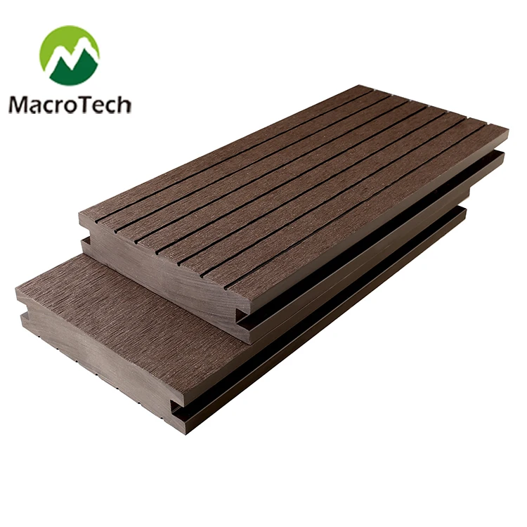 Wood plastic composite decking solid wpc decking outdoor floor deck prices