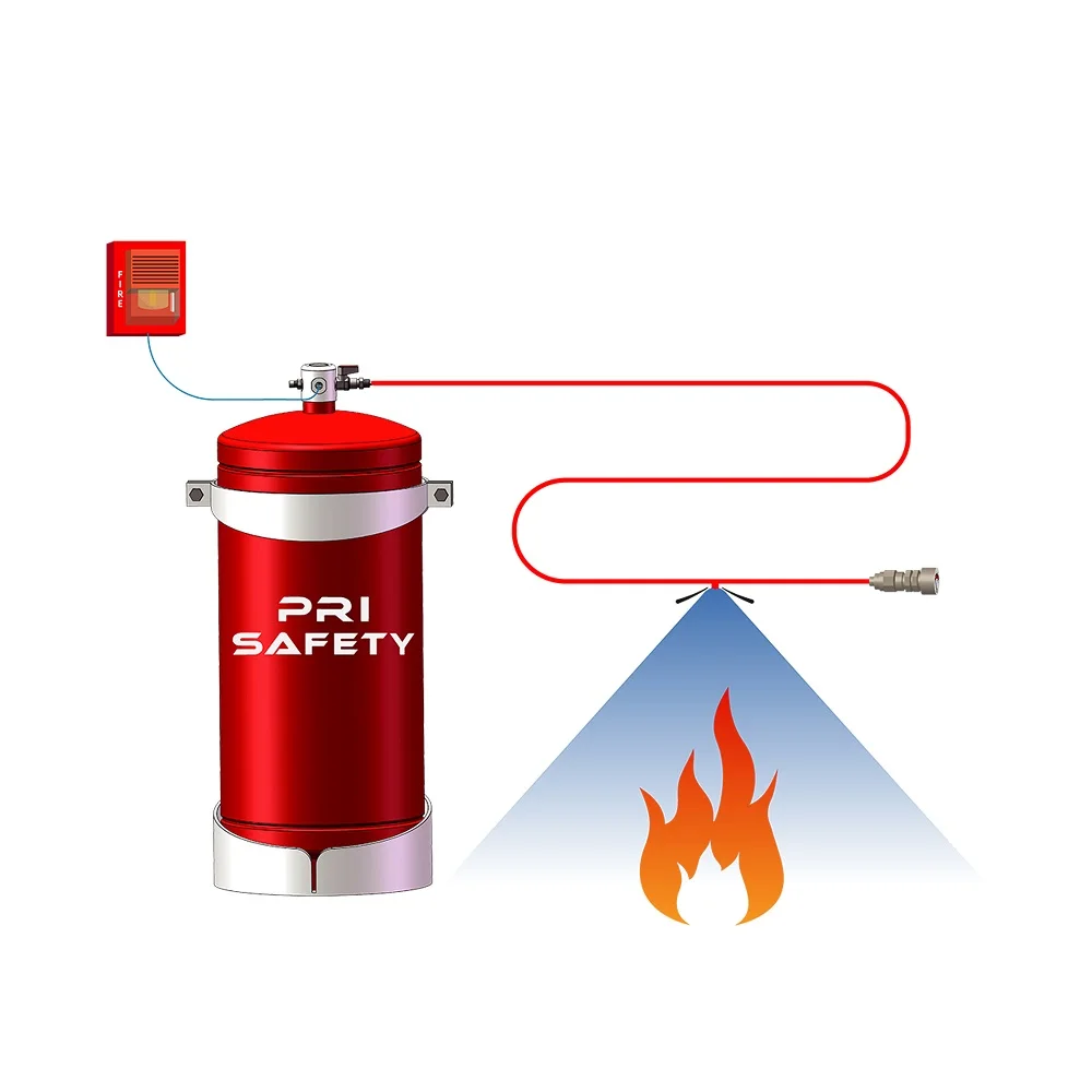 Direct Fm200 Automatic Fire Suppression System For Electric Equipment ...