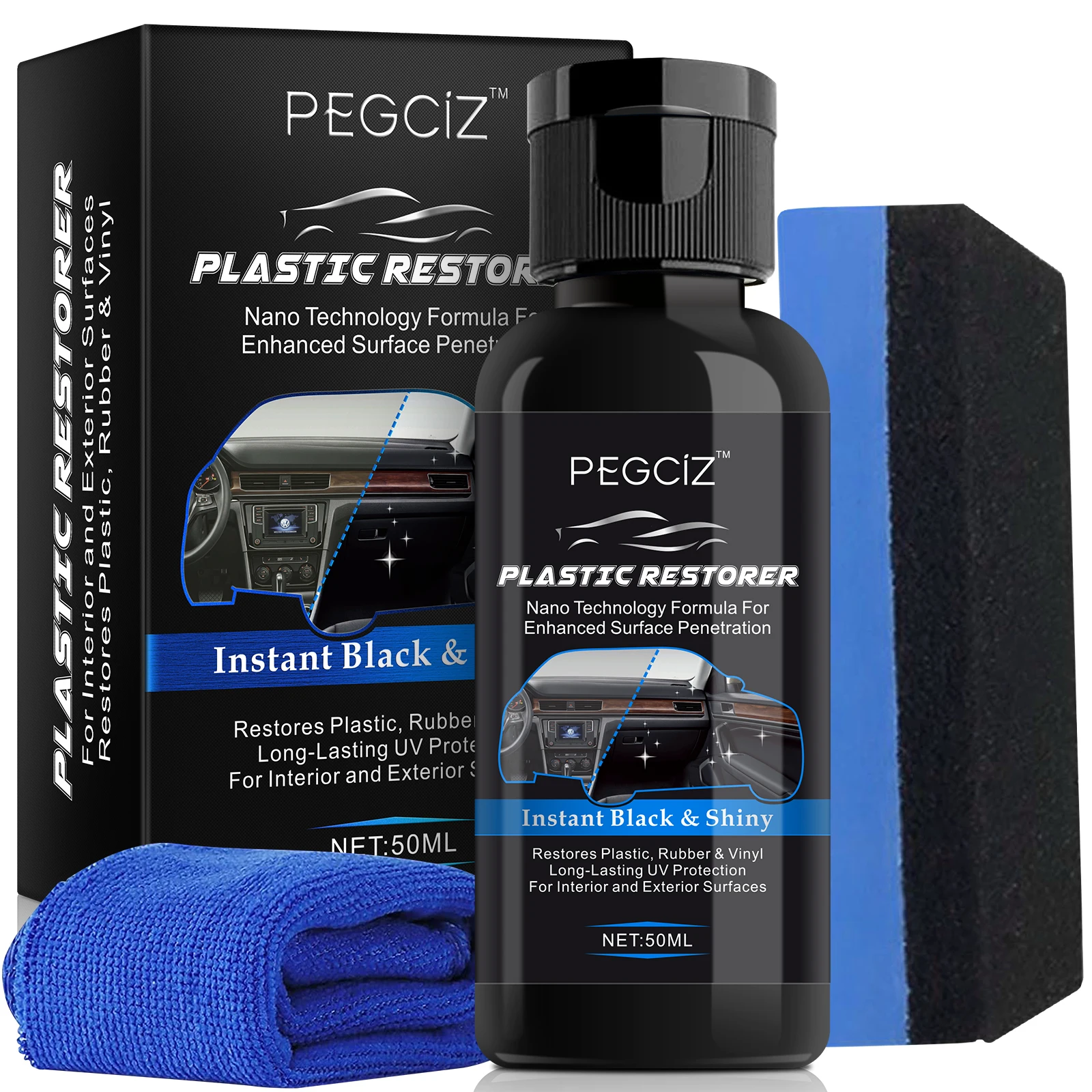 pegciz plastic restorer nano technology formula