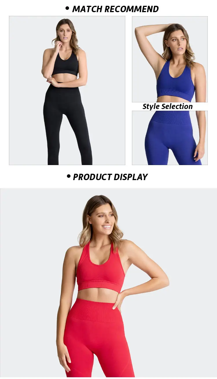 Wholesale Athletic Clothing Ladies Gym Fitness Sports Workout Yoga