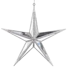 Star Christmas Stars Shape Decoration Star Hanging Decoration Glitter Ornament Mirror Star Christmas Plastic Glitter Stars Shape Hanging Ornament For Indoor Party Decoration