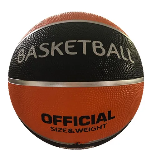 Good quality custom logo size 7 rubber  basketball whole sale