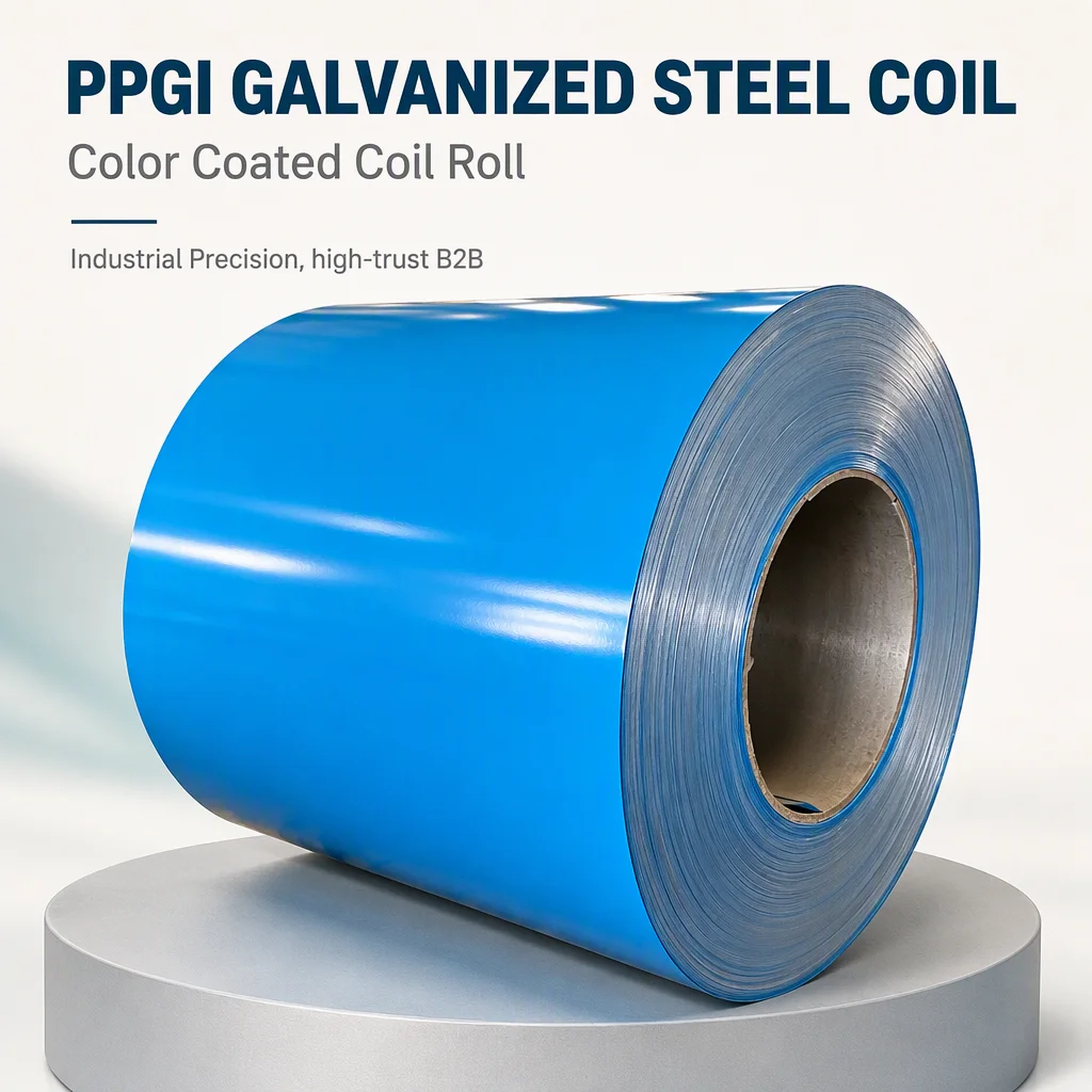 Zinc Coating 20g-275g  Fireproof Color Coated Steel Sandwich Panel