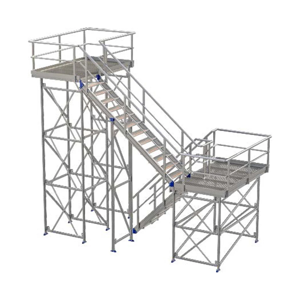 Customizable Industrial Aluminum Profiles for Stairs and Platform