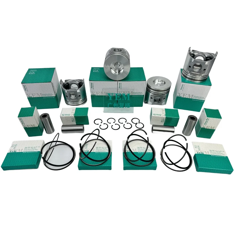 IZUMI Piston 3D95 4D102 4D105 4D120 Piston Kit for Komatsu Engine Parts Manufacturer
