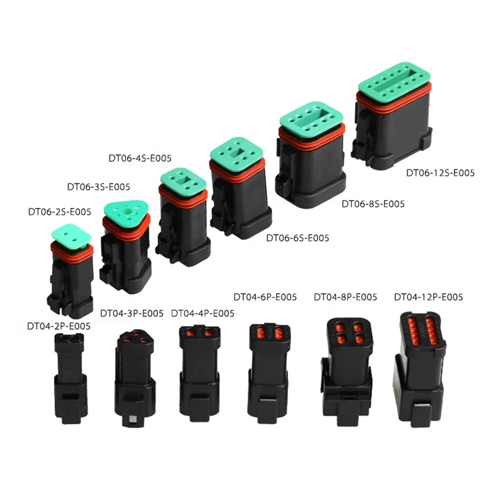 Conector Plug Linha Agricola 12 Vias Dt04-12p E Dt06-12s | Frete Gr&aacute;tis