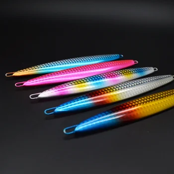 Cheery RTS305 100g Metal Jig Lure for Zander-Saltwater Sea Fishing Vertical Jigging Hard Bait – Metal Jig – view 5