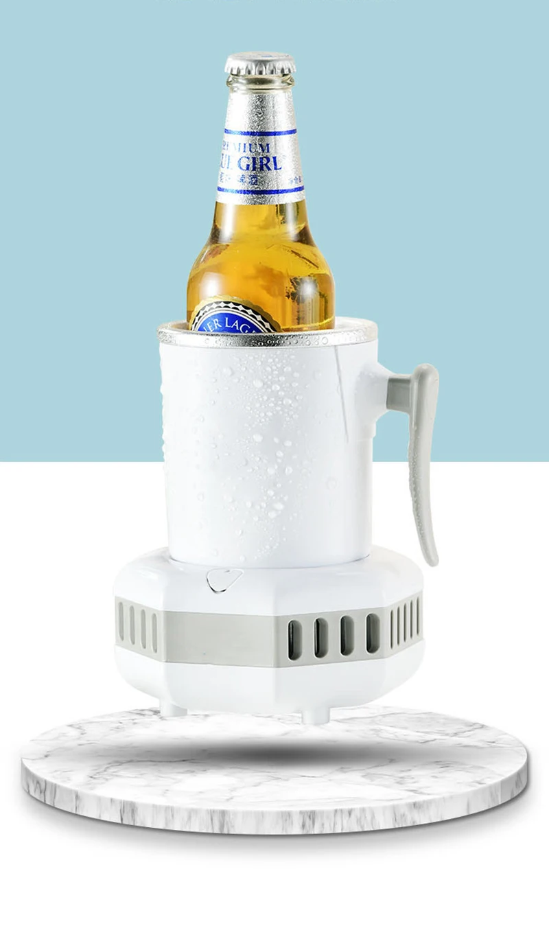 Office Quick Refrigeration Cup Beer Beverage Quick Cooling Cup 110V Refrigeration Cup