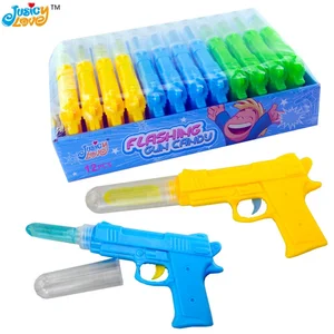 Wholesale Fruity Flavour Gun Light Toy Lollipop Hard Candy