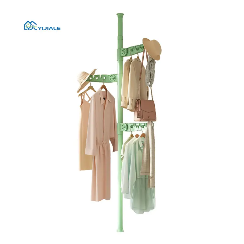 Multiple Uses and Functions Eco-Friendly Clothes Hanger Rack Stand Metal Clothes Racks