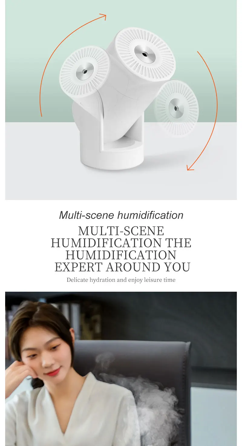 Hot Sale Bedroom Humidifier Hotel Nightlight Car Portable Usb Mini Air