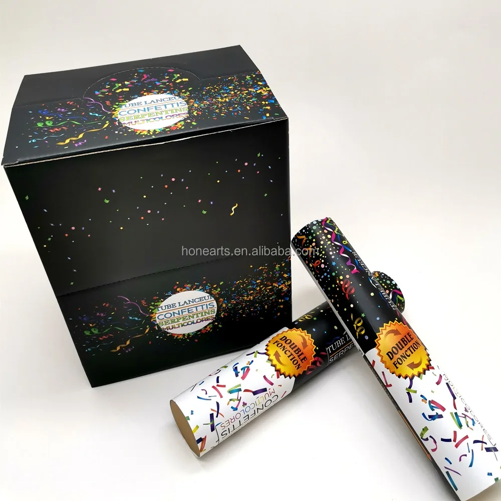 Celebrating Popper Paper Foil Confetti Hand Throw Confetti Popper
