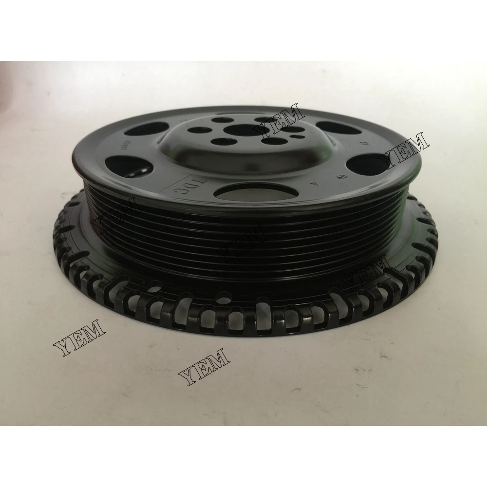 For Komatsu Engine 6D107 Crankshaft Pulley Spare Part Genuine Engine Parts 4