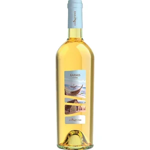 Italian White Wine Karmis Sardinia IGT 750Ml Perfect With Seafood And White Meats 6 Bottles Per Box