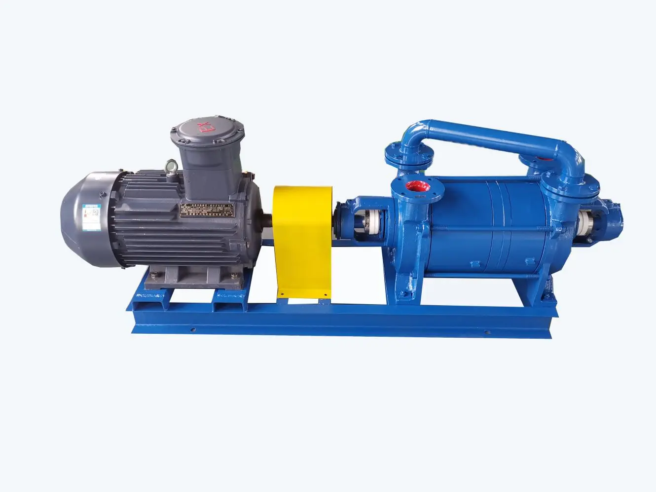 2sk-9 Two Stages Liquid Water Ring Compressor Type Rotary Vane Vacuum ...