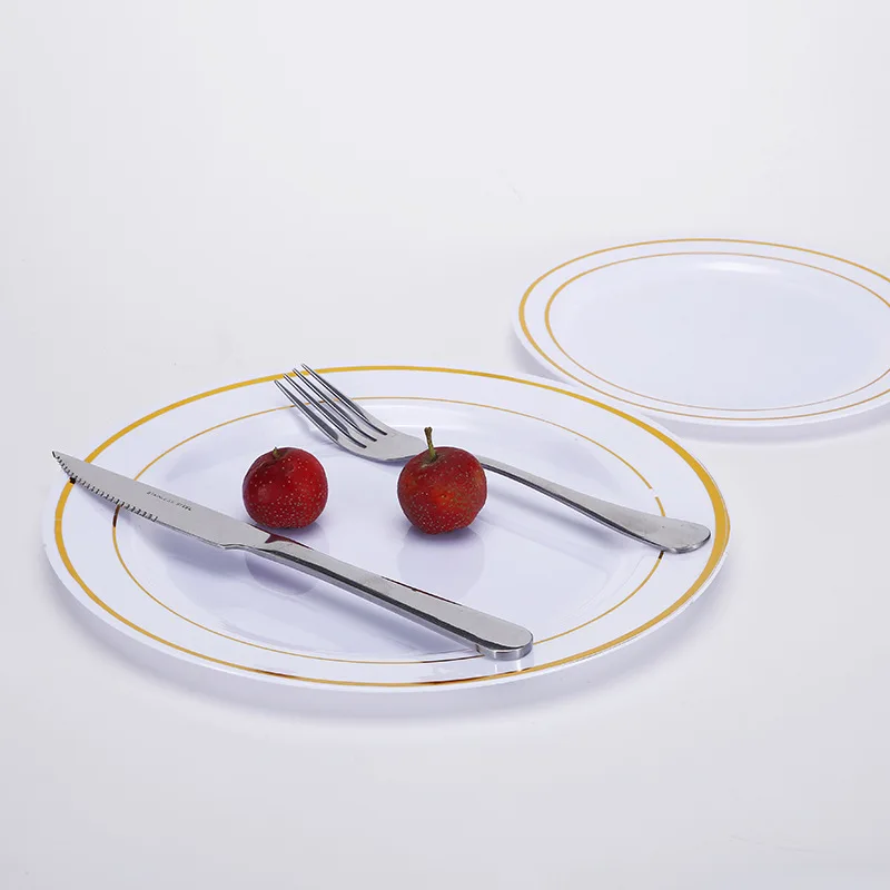 Recyclable Disposable Plastic Plate Wholesale High Quality Ecofriendly