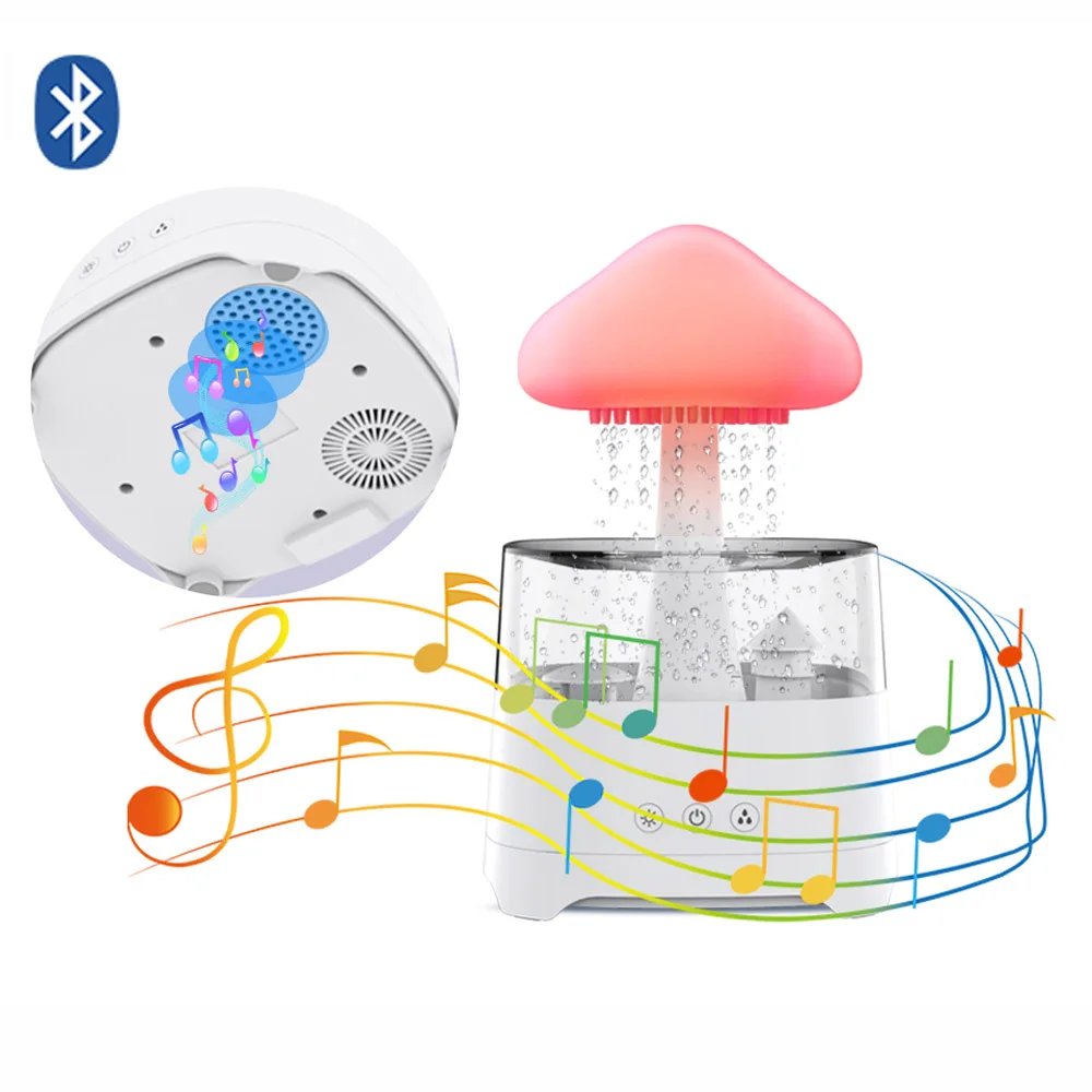 Oem White Noise Water Droplet Ultrasonic Cool Mist Aroma Diffusers