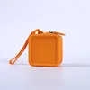 Orange (73# silicone small square bag 82*82*5)