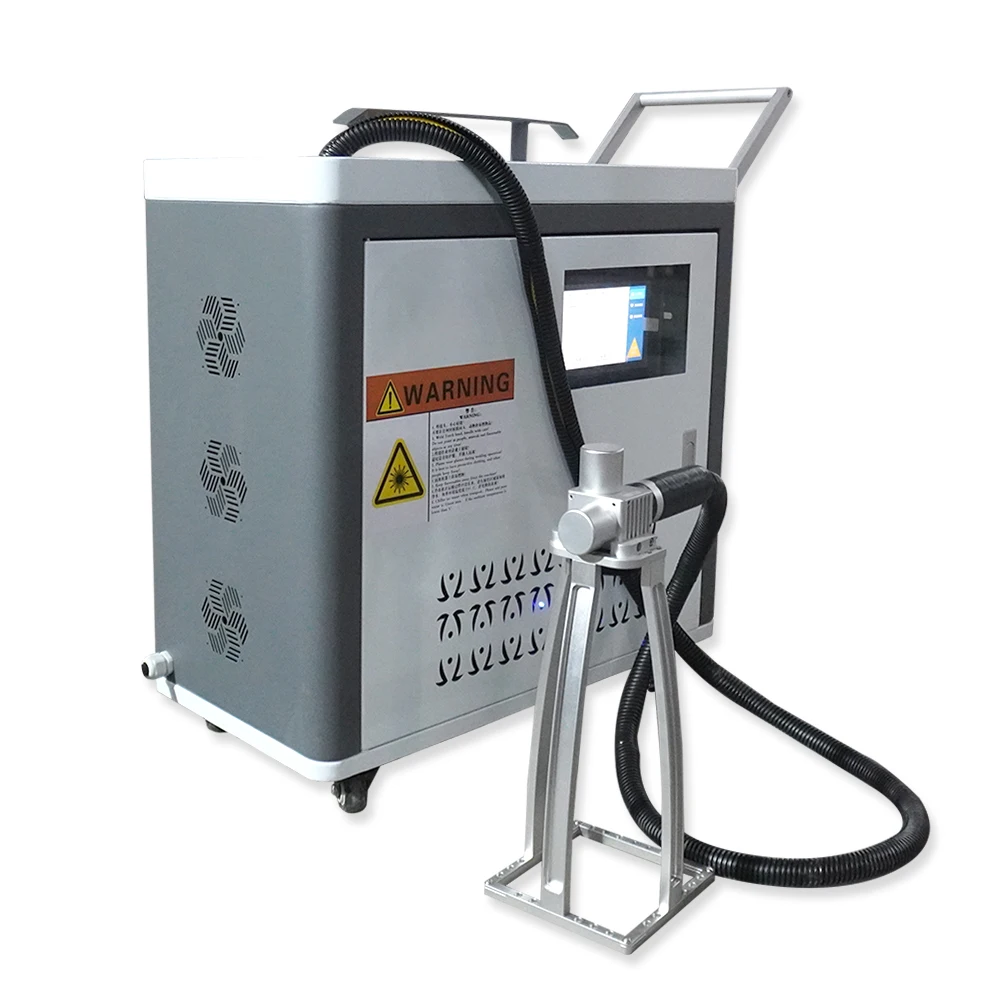 Cnc  Group High Power 3000 Watts Laser Cleaning Machine for Metal Oil Paint Rust Removal Laser Cleaner
