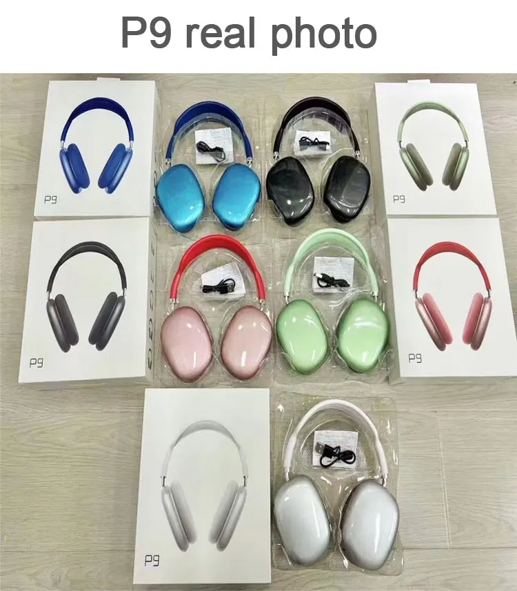 P9 Pro Max Wireless Bt Headphones Promax Noise Canceling Casque Sans ...
