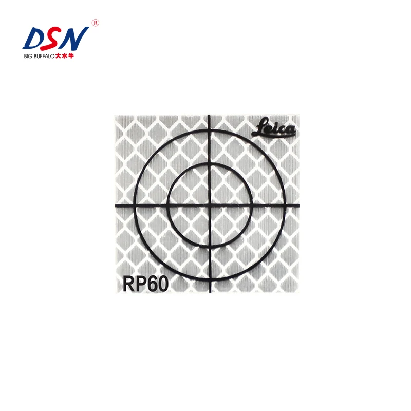 NEW 100PCS 20×20mm Sticker Tape Target Reflector Sheet Reflective Total Stations