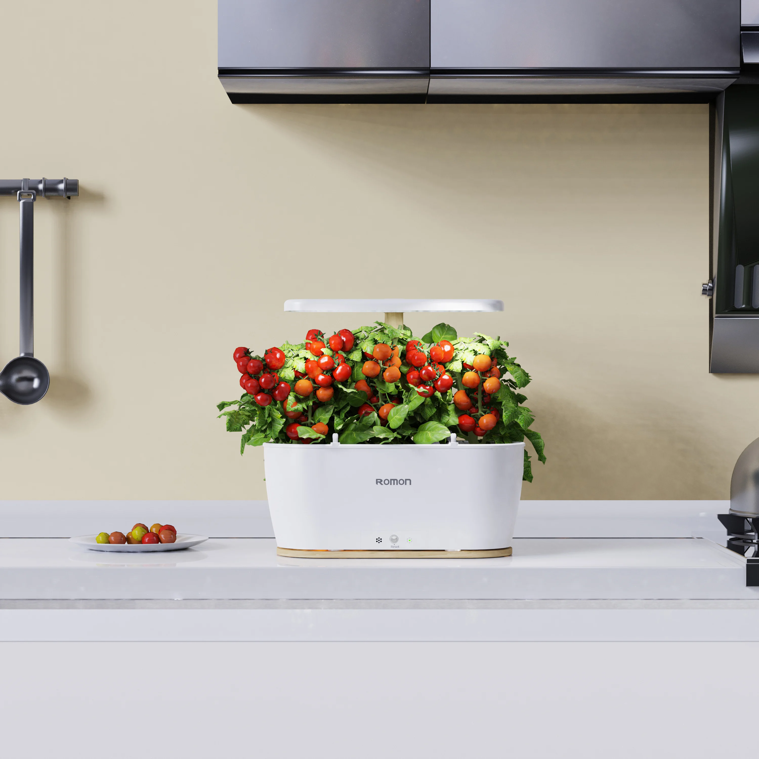 Custom Wholesale Home Indoor Led Plant Grow Light Hydroponic Smart Planter With Wifi