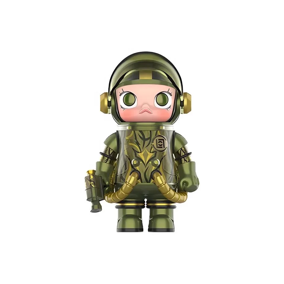 For POP MART MEGA SPACE MOLLY 100% Original Hot Sale Olive