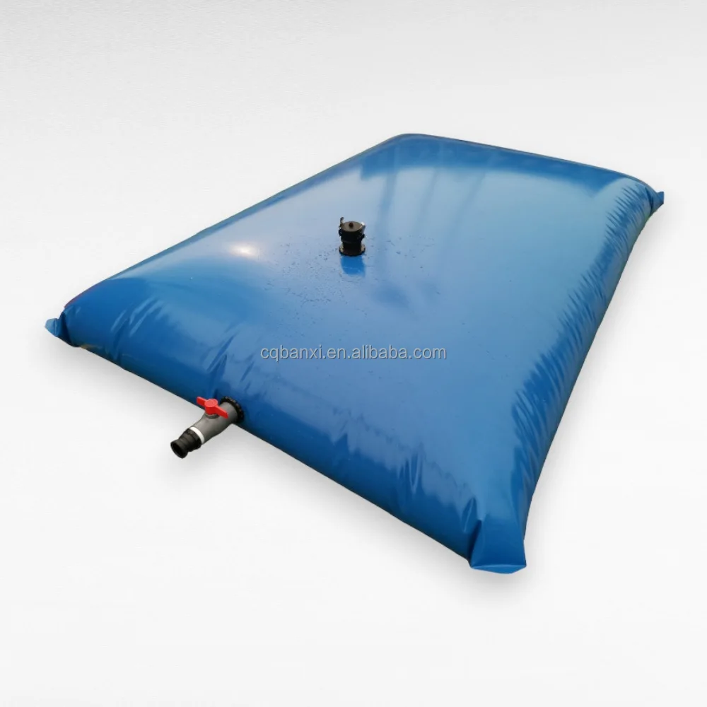 Customized Collapsible Flexible PVC/TPU Pillow Shape Water Bladder Tank Water Treatment Machinery