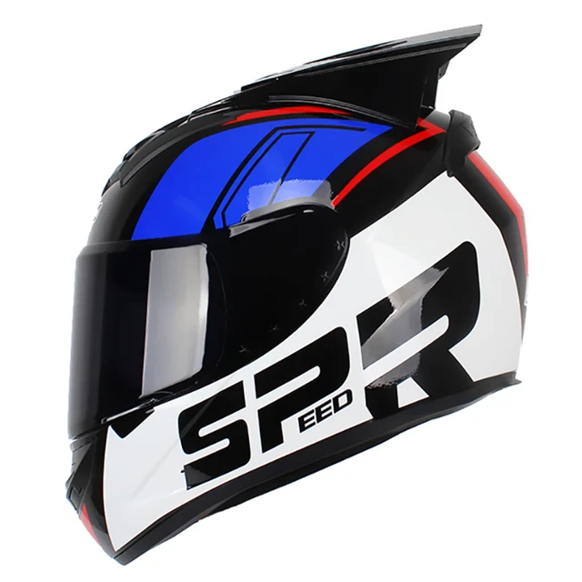Orejas Protección Punk Cuernos Casco De Plástico Orejas Protección Punk Cuernos Casco De Plástico