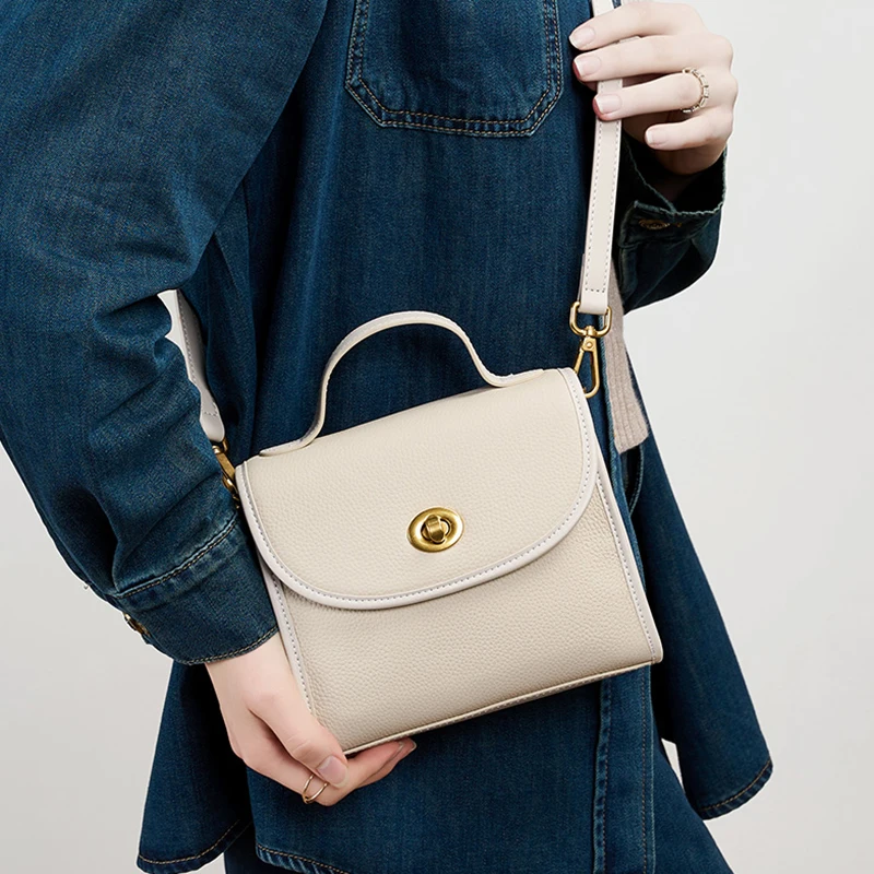 Fashion Design Customized Logo Handbags Ladies Women Girl Soft Hand Bags for Women Lady Cow Leather Cross Body Shoulder Bags