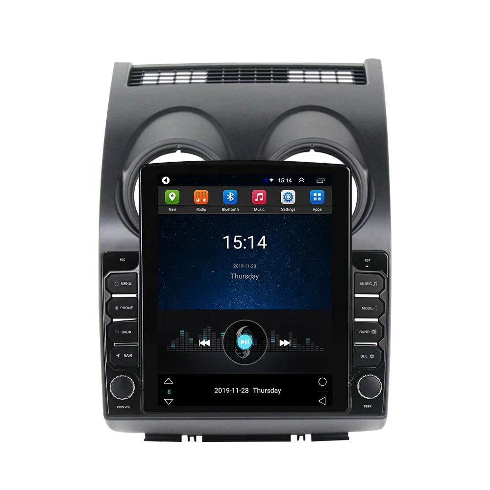 Indica Yes exaggeration Tesla Vertical Android Car Radio Video Player For Nissan Qashqai J10  2006-2013 Car Navigation Stereo Multimedia System No Dvd - Buy Tesla  Vertical Android For Nissan Qashqai 1 J10 2006-2013 Dsp Ips