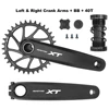 Black-Left & Right Crank Arms + BB + 40T