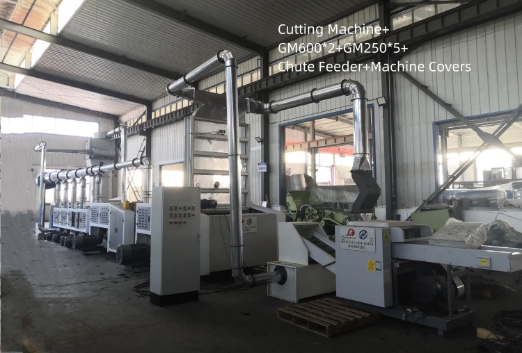 Textile Waste Shredder Machine
