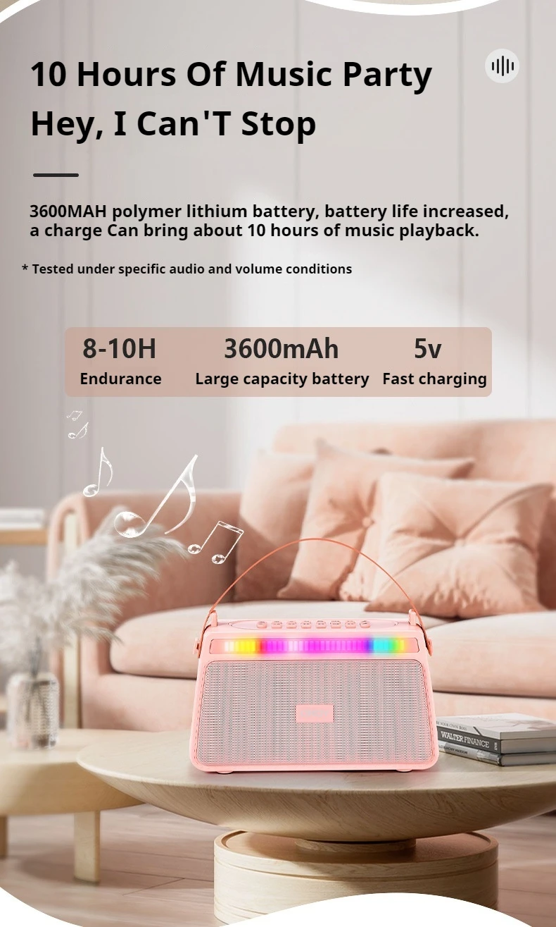 Voice Amplifier YS3 Dual DSP Sound Voice Amplifier Teachers  for Outdoor K Song Classroom Lecture(pic8)