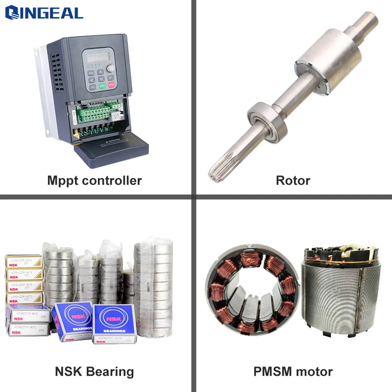 4 дюйма Гибридный погружной водяной насос на солнечных батареях с лопастным колесом из нержавеющей