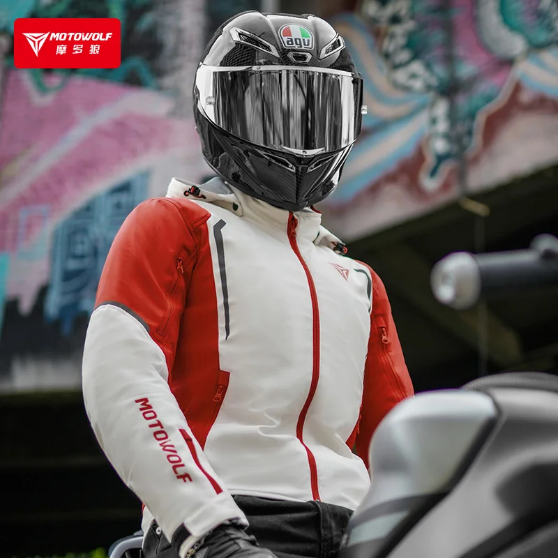 Motowolf JM5 Casual Waterproof Motorcycle Windbreaker Jacket for