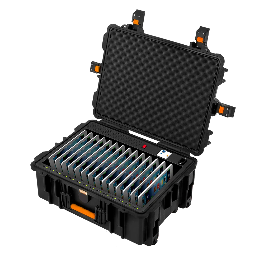 Charging Station Case Tablet iPad Laptop Portable Charging Trolley ...