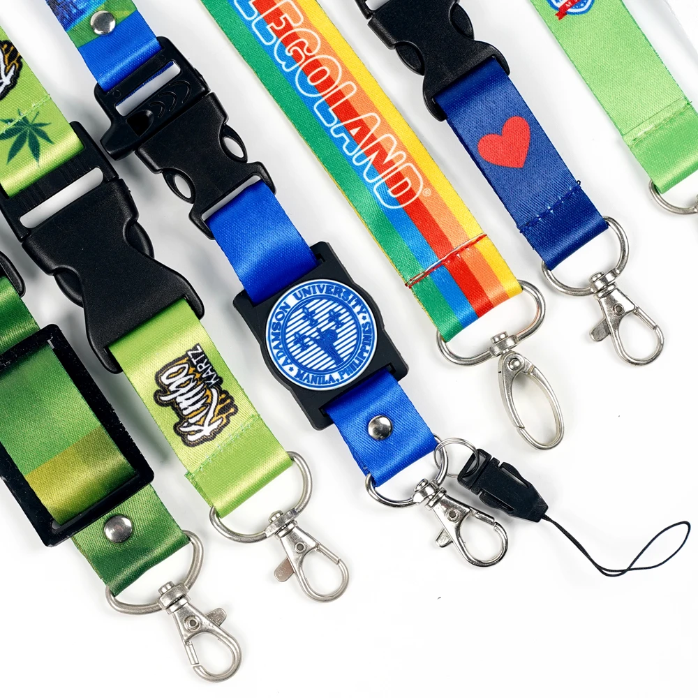 Custom Breakaway Sublimation Lanyard Designer Printing Polyester ...