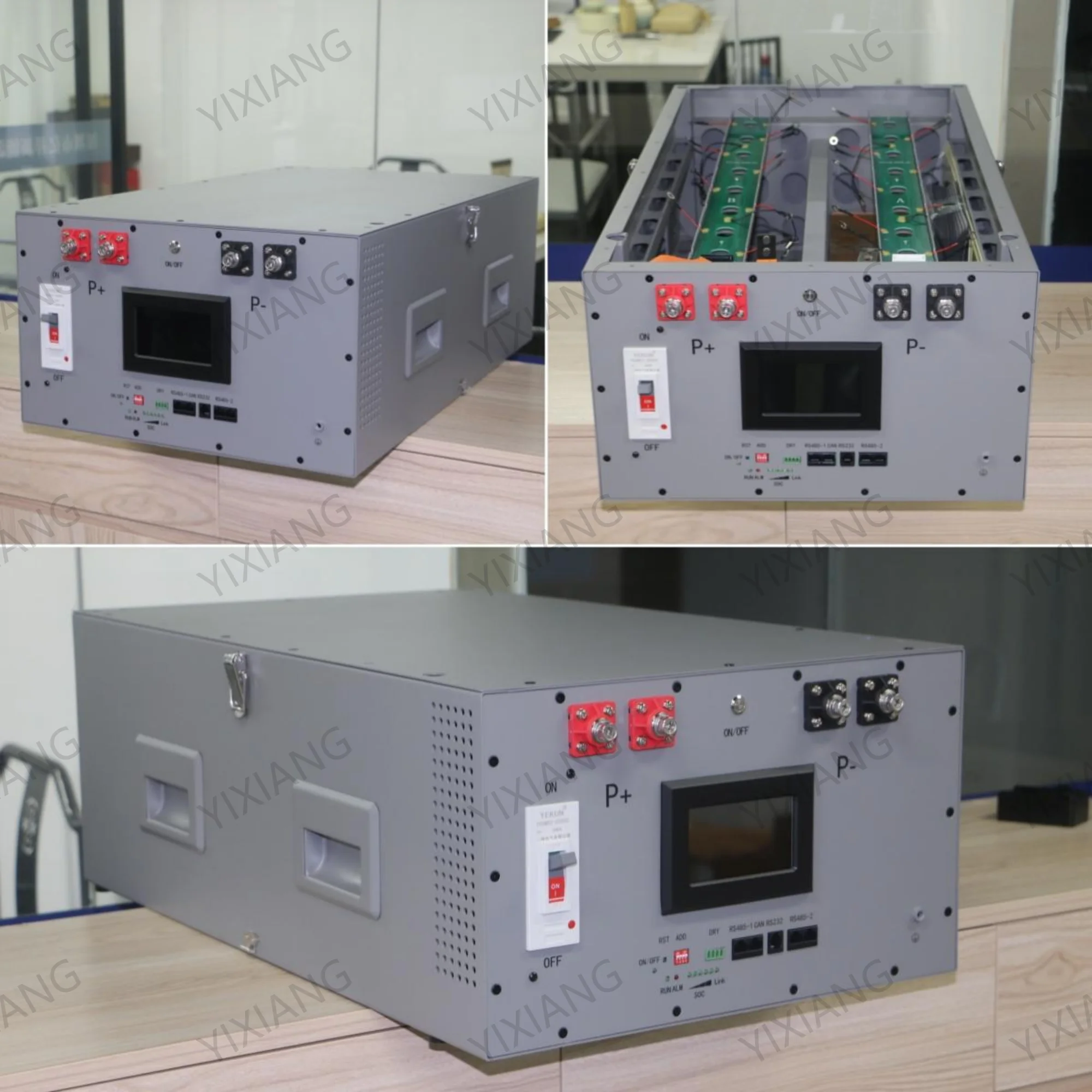 YIXIANG Prismatic LiFePO4 Battery Box 48V 280Ah 306Ah 314Ah Metal Case With JK Bms for Battery Battery Boxes Racks