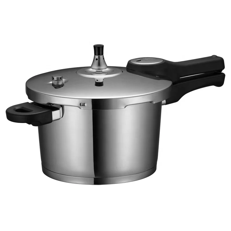 stainless steel safe v-shape pressure cooker