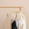 เสื้อโค้ทสีเบจ ขนาด 44.5 ซม.