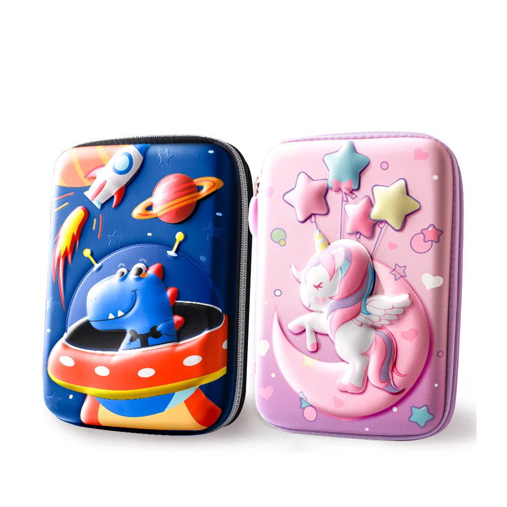 Buy Wholesale China 3d Eva Unicorn Cute Pencil Case Cartoon