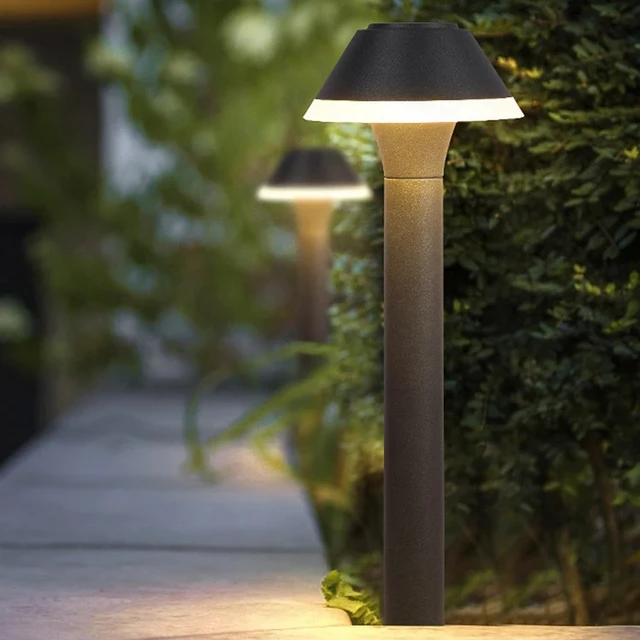 Solar Pathway Lights Outdoor Lights Warm White Waterproof  Outside Path Lights for  Walkway Yard  Backyard Patio