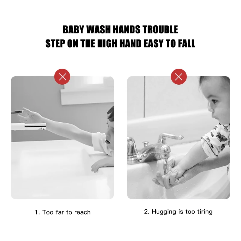 Cartoon Design Baby Hand Washing Assistant Baby Faucet Extender Silicone Children's Splash-Proof Water Device