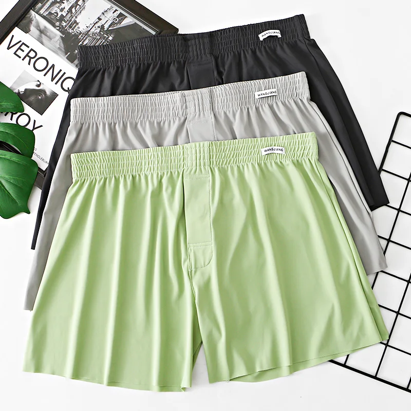Wholesale Stock High Quality Wangjiang Summer Cool Men Nylon Boxer