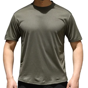 Men's Outdoor Sports Training Uniform Large Size Moisture-Absorbing Quick-Drying Breathable Loose T-Shirt with Short Sleeves