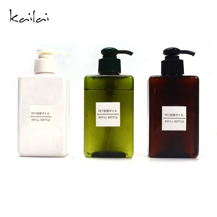 300ml 500ml Luxury Shampoo Conditioner Shower Gel Body Lotion Pet Pump